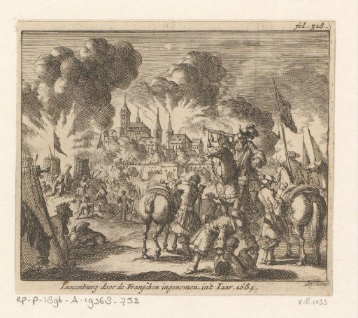 Siege of Luxembourg by the French, 1684