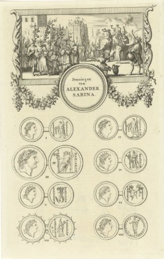 Alexander II Zabinas Dressed as Bacchus on an Elephant