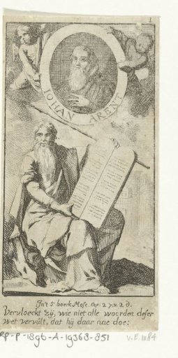 Moses with the tables of the law