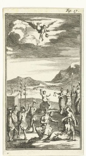 Bacchus raises his wine glass to Peace