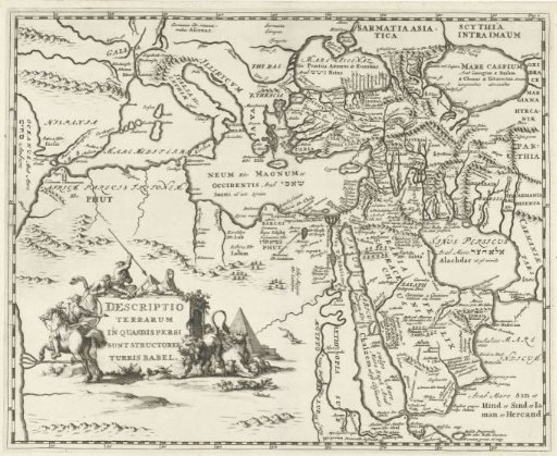 Map of the Persian Empire