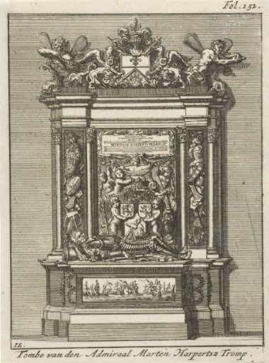 Tomb of the admiral Maarten Harpertszoon Tromp