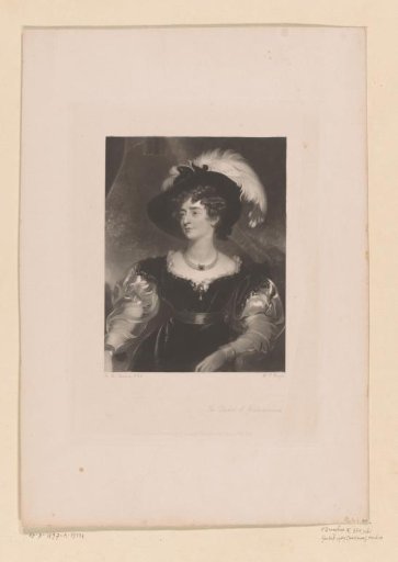Portrait of Charlotte Percy, Duchess of Northumberland