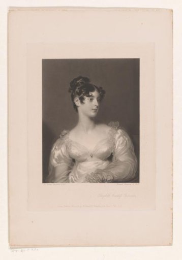 Portrait of Elizabeth Leveson-Gower