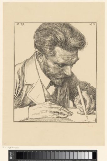Portrait of August Bebel