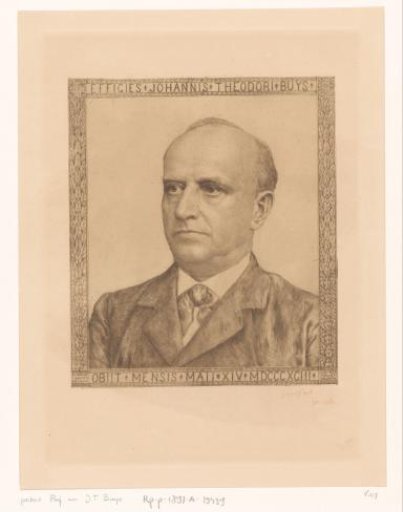 Portrait of Johannes Theodoor Buys