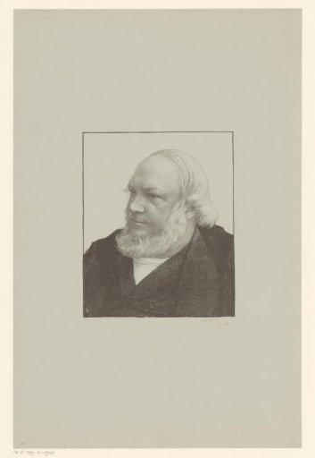 Portrait of Jacob Moleschott