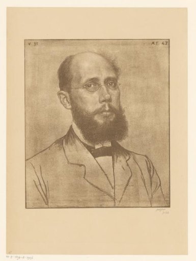 Portrait of Samuel Muller Fz.