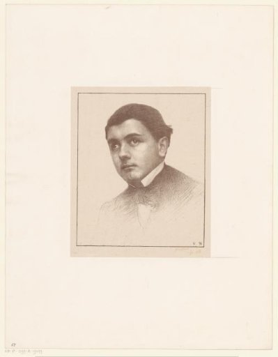 Portrait of Allard Pierson at the age of 16