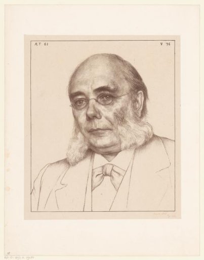 Portrait of Hendrik Pierson at the age of 61