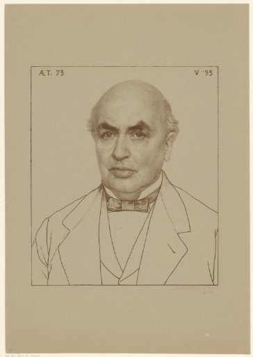 Portrait of Isaäc Dignus Fransen van de Putte