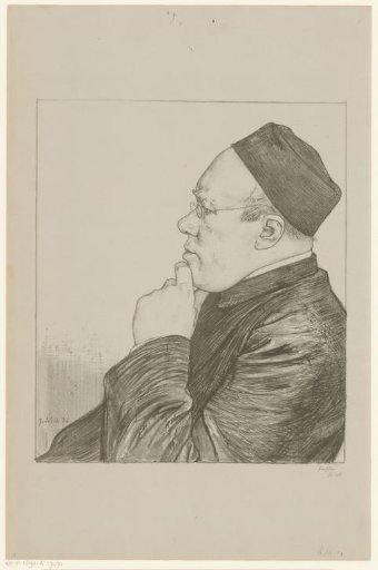 Portrait of Herman Johannes Aloysius Maria Schaepman