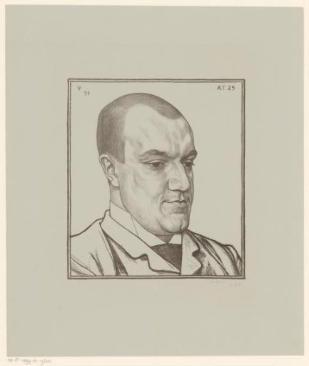 Portrait of Karel Joan Lodewijk Alberdingk Thijm