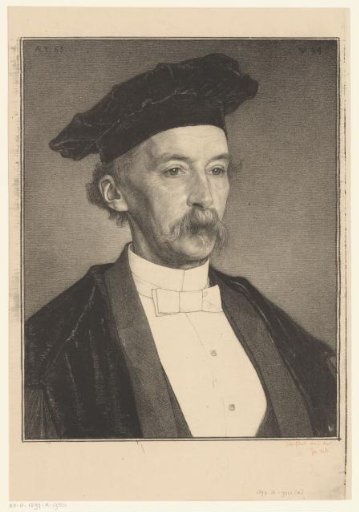 Portrait of Cornelis Petrus Tiele