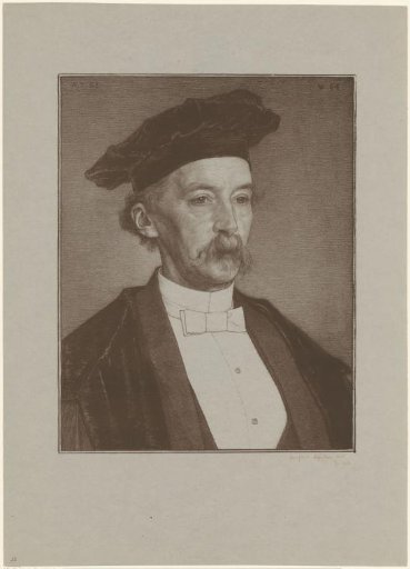 Portrait of Cornelis Petrus Tiele