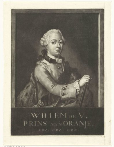 Portrait of William V, Prince of Orange and Nassau