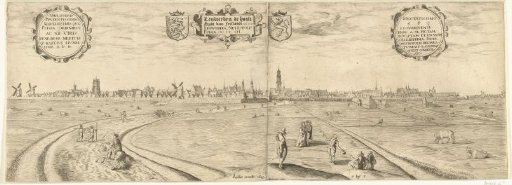 View of Leeuwarden from the South, 1602