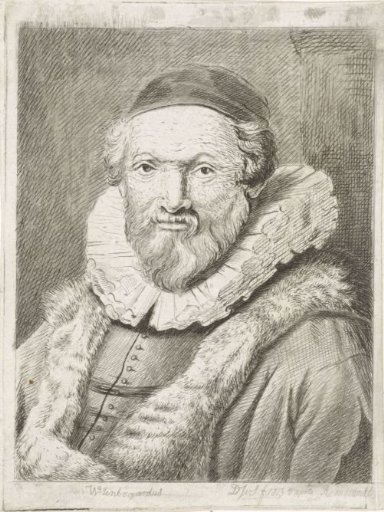 Portrait of Johannes Wtenbogaert