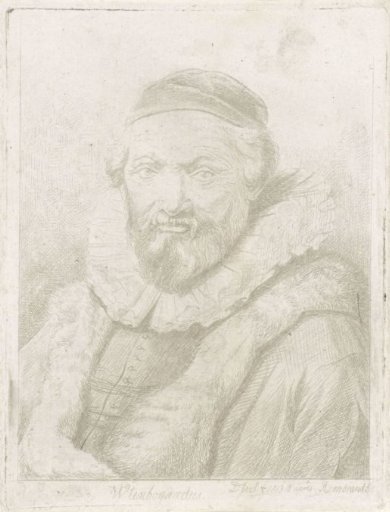 Portrait of Johannes Wtenbogaert