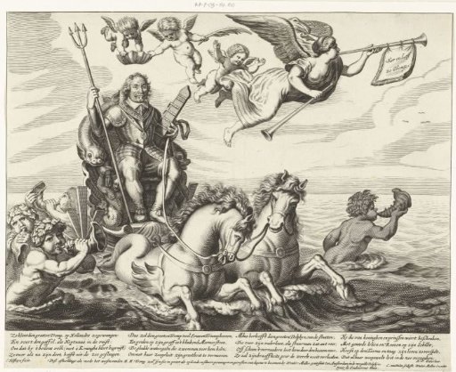 Triumphal Car in Honor of Maarten Tromp, Fallen in the Naval Battle of Terheide, 1653
