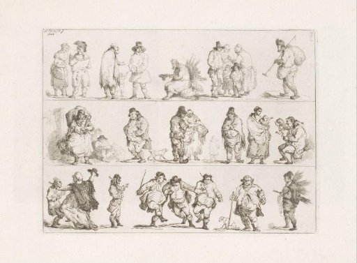 Fifteen scenes from daily life