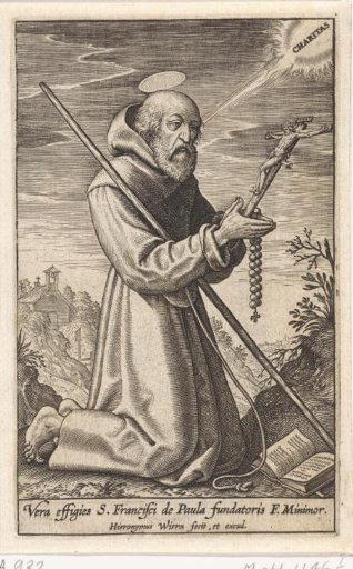 Landscape with Saint Francis of Paola