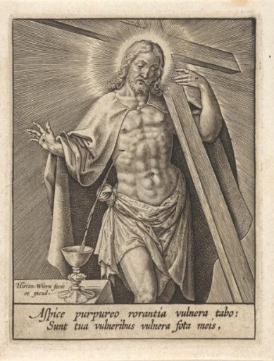 Christ with his Cross