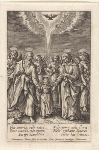 Mary with Her Parents Joachim and Anna