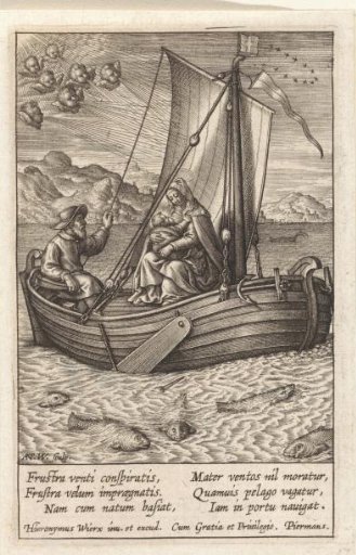 Flight into Egypt by Boat