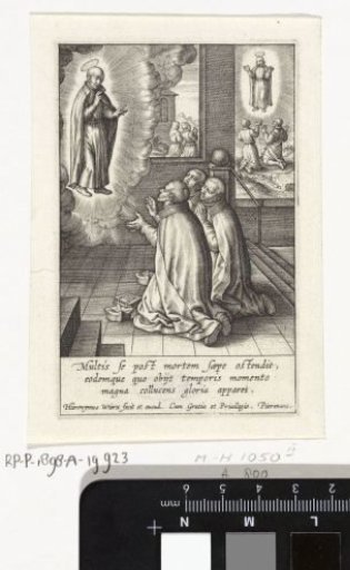 Appearance of Ignatius of Loyola to three Jesuits