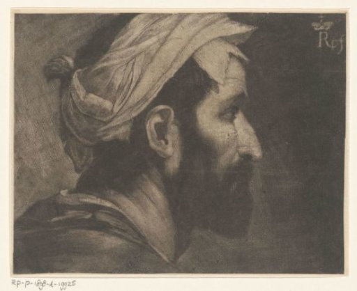Head study of the executioner of John the Baptist