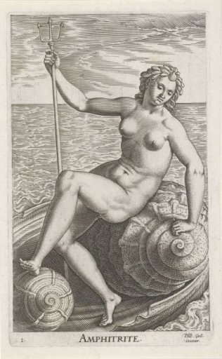 Sea goddess Amphitrite