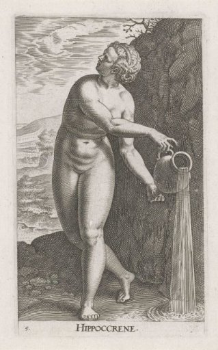 Water nymph Hippocrene