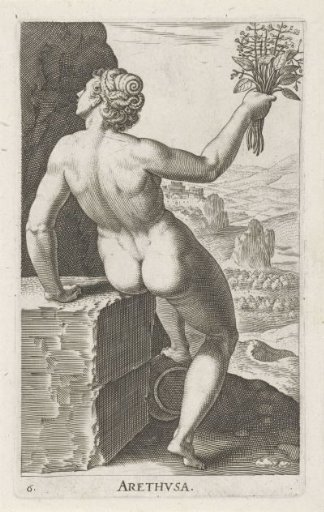 Water nymph Arethusa