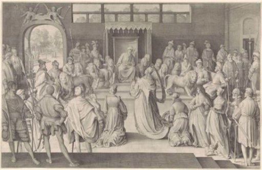 Solomon Receives the Queen of Sheba