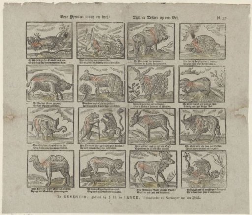 These Prints Are Pretty and Well, / There Are Sixteen on One Sheet