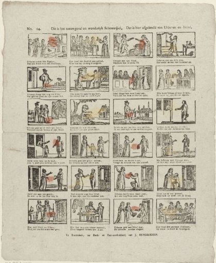 This Is the Faithful Event and Wonderful Spectacle / That Is Here Depicted of Urbanus and Isabel