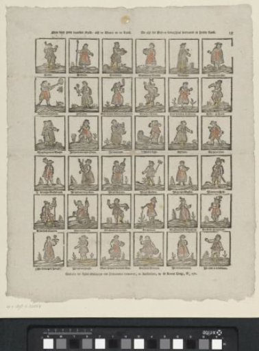 One Finds No Stranger People / Than Those on Water and on Land. / As This Dozen and Thirty-Six Display in Their Stance