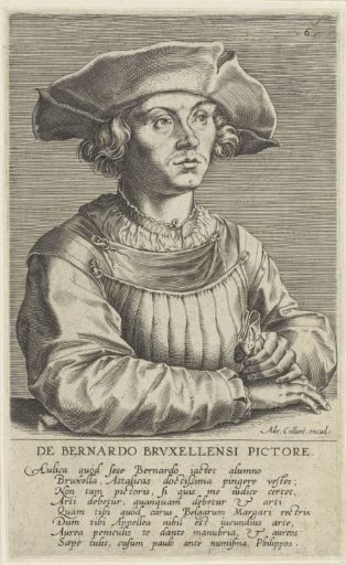 Portrait of the painter Bernard van Orley
