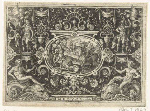 Perseus with the head of Medusa