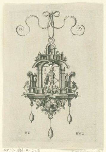 Pendant (Pendeloque) with Mars