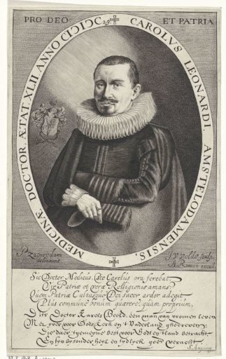 Portrait of Carolus Leonardi