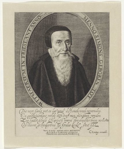 Portrait of Menno Simons