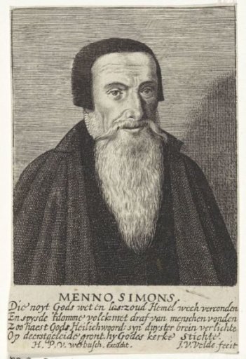 Portrait of Menno Simons