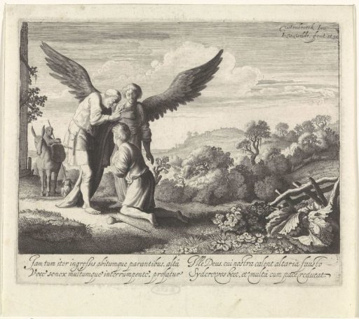 Tobias Blessed by the Blind Tobit