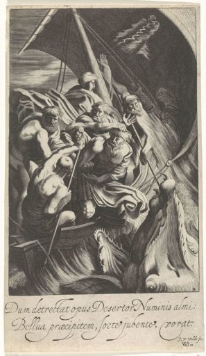 Jonah Thrown into the Sea