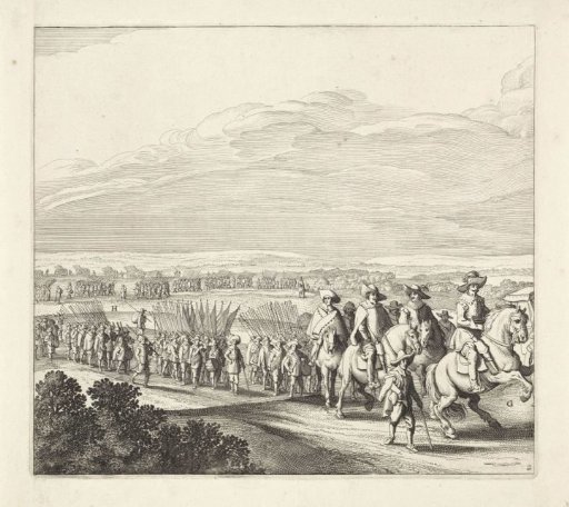 Departure of the Spanish Army from Maastricht, 1632 (Plate 2)