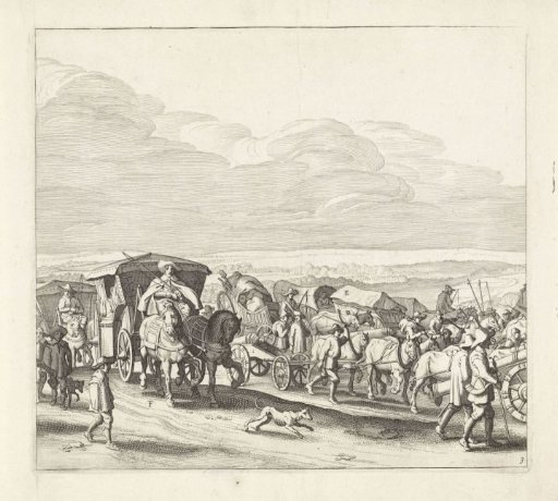 Departure of the Spanish Army from Maastricht, 1632 (Plate 3)