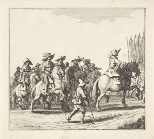 Departure of the Spanish Army from Maastricht, 1632 (Plate 5)