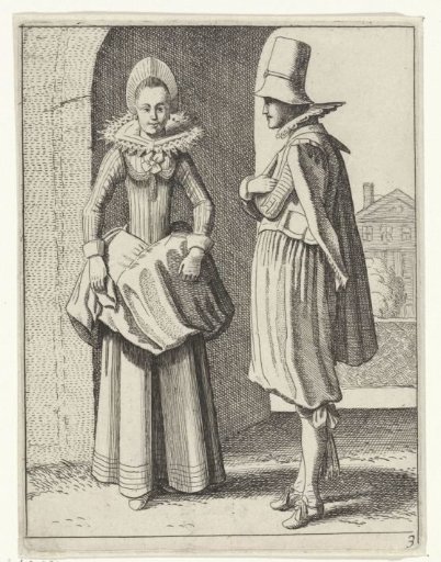Elegantly Dressed Couple C